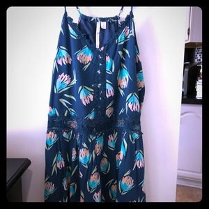 New Lauren Conrad blue dress